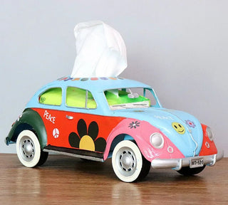 Organizer Fazzoletti Materiale Ferro Diverse Colorazioni Design Creativo Modello Macchina-INTERIOR DREAM DESIGN