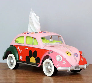 Organizer Fazzoletti Materiale Ferro Diverse Colorazioni Design Creativo Modello Macchina-INTERIOR DREAM DESIGN