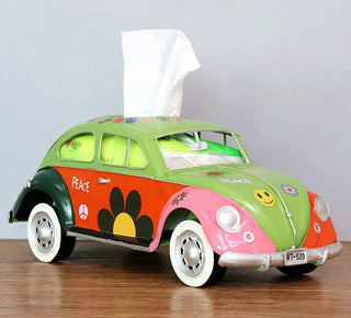 Organizer Fazzoletti Materiale Ferro Diverse Colorazioni Design Creativo Modello Macchina-INTERIOR DREAM DESIGN