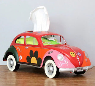 Organizer Fazzoletti Materiale Ferro Diverse Colorazioni Design Creativo Modello Macchina-INTERIOR DREAM DESIGN