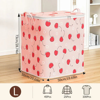 Organizer S/M/L Modello Con Ciliegia Rosa Decorazione Armadio Design Creativo Organizzazione Vestiti Armadio-INTERIOR DREAM DESIGN