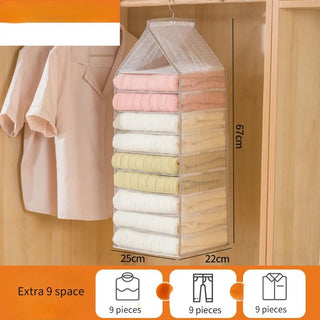 Organizzatori Organizer Da Camera Da Letto Adatti Per Armadi Comodi Per I Vestiti Ordine Sistemazione In Tessuto - INTERIOR DREAM DESIGN