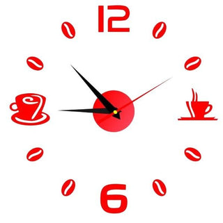 Orologio Parete Digitale Adesivo Moderno Decorazione Soggiorno Arredamento Interni Casa - INTERIOR DREAM DESIGN