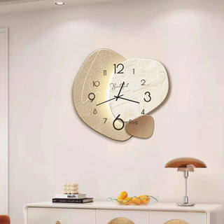 Orologio Parete Legno Creativo Orario Decorazione Casa - INTERIOR DREAM DESIGN