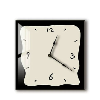 Orologio Parete Materiale Acrilico Diverse Colorazioni Arredo Parete Modello Figurina Design Innovativo-INTERIOR DREAM DESIGN
