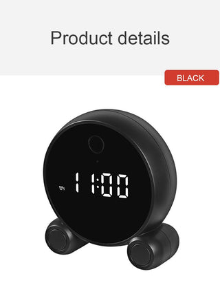 Orologio Sveglia Telecamera Wifi HD Visione Rilevamento Movimento USB - INTERIOR DREAM DESIGN