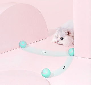 Pallina Intelligente Rotante Automatica Anti Noia Divertimento Gatti - INTERIOR DREAM DESIGN