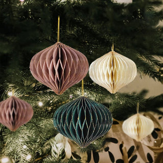 Palline Di Natale Decorazioni Di Casa Addobbi Natalizi Di Carta Decorazione Albero Design Moderno - INTERIOR DREAM DESIGN