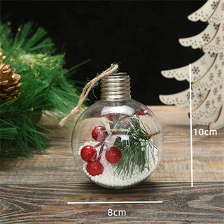 Palline Natalizie In Vetro set Da 1 Pezzo E 6 Pezzi belle Diverse Addobbi Per Natale Per albero Aria Di Natale - INTERIOR DREAM DESIGN