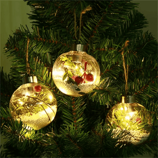 Palline Natalizie In Vetro set Da 1 Pezzo E 6 Pezzi belle Diverse Addobbi Per Natale Per albero Aria Di Natale - INTERIOR DREAM DESIGN