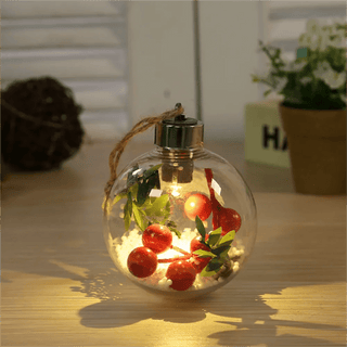 Palline Natalizie In Vetro set Da 1 Pezzo E 6 Pezzi belle Diverse Addobbi Per Natale Per albero Aria Di Natale - INTERIOR DREAM DESIGN