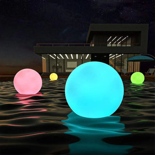 Pallone Gonfiabile Sfera Lampada Galleggiante Piscina Impermeabile Ricaricabile Luce Solare Illuminazione Telecomando Pompa Gonfiaggio Arredamento Esterno Casa - INTERIOR DREAM DESIGN