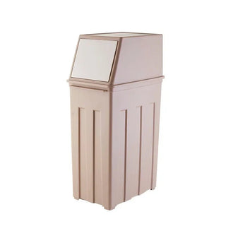 Pattumiera Colorata Fine Raffinata Cucina Utile Capiente Rattan Diversi Colori Bagno-INTERIOR DREAM DESIGN