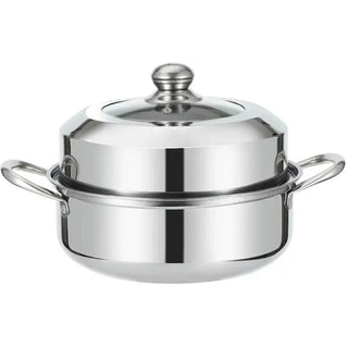 Pentola A Vapore Universale Gas Pratica Durevole Ergonomica Padella Cucina Accessori Casa - INTERIOR DREAM DESIGN