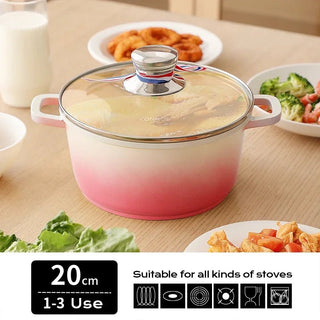 Pentola Materiale Ceramica Diverse Colorazioni Resistenti Calore Grandi Capacità-INTERIOR DREAM DESIGN