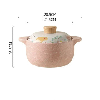 Pentola Materiale Ceramica Resistenti Calore Diverse Dimensioni Design Creativo-INTERIOR DREAM DESIGN