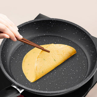 Pentola Padella da Cucina Adatta A Tutti I Tipi Di Fornello Colore Nero Varie Dimensioni Con Manico Facile In Acciaio - INTERIOR DREAM DESIGN