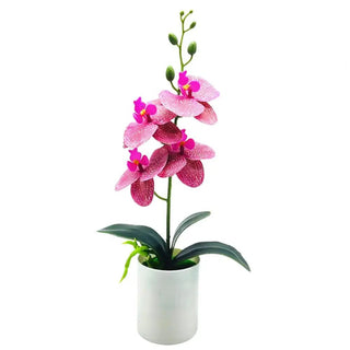 Pianta Finta Orchidea Artificiale Decorazione Ornamento Bonsai Resistente Accessori Arredamento Casa - INTERIOR DREAM DESIGN