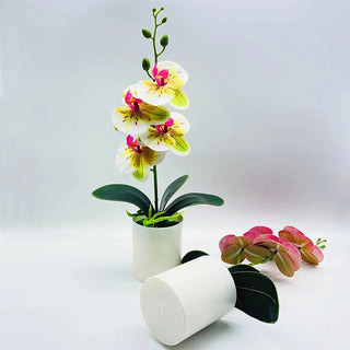 Pianta Finta Orchidea Artificiale Decorazione Ornamento Bonsai Resistente Accessori Arredamento Casa - INTERIOR DREAM DESIGN