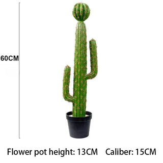 Piante Artificiali Cactus Decorazione Casa Flora Verde Diversi Modelli Stilose Eleganti-INTERIOR DREAM DESIGN