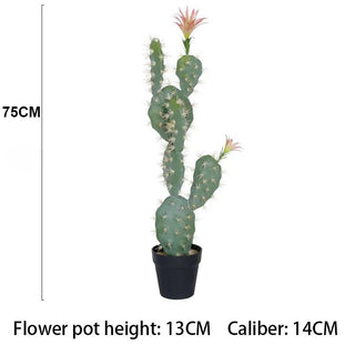 Piante Artificiali Cactus Decorazione Casa Flora Verde Diversi Modelli Stilose Eleganti-INTERIOR DREAM DESIGN