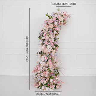 Piante Artificiali Rosa Fiori Cerimonie Casa Decorazioni Rosa Eleganti Utili Morbidi-INTERIOR DREAM DESIGN