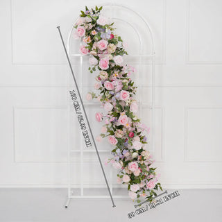 Piante Artificiali Rosa Fiori Cerimonie Casa Decorazioni Rosa Eleganti Utili Morbidi-INTERIOR DREAM DESIGN