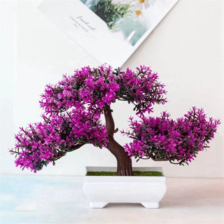 Piante Finte Adatte Ad Arredo Moderno Tanti E Vari Colori Bonsai Piccole Dimensioni Bello In Plastica - INTERIOR DREAM DESIGN