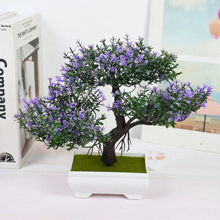 Piante Finte Adatte Ad Arredo Moderno Tanti E Vari Colori Bonsai Piccole Dimensioni Bello In Plastica - INTERIOR DREAM DESIGN