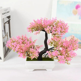 Piante Finte Adatte Ad Arredo Moderno Tanti E Vari Colori Bonsai Piccole Dimensioni Bello In Plastica - INTERIOR DREAM DESIGN