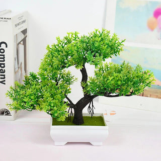 Piante Finte Adatte Ad Arredo Moderno Tanti E Vari Colori Bonsai Piccole Dimensioni Bello In Plastica - INTERIOR DREAM DESIGN