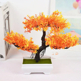 Piante Finte Adatte Ad Arredo Moderno Tanti E Vari Colori Bonsai Piccole Dimensioni Bello In Plastica - INTERIOR DREAM DESIGN