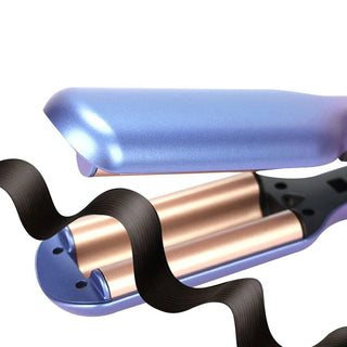 Piastra Capelli Onde Ferro Arricciacapelli Ceramica 5 Temperature Regolabili Riscaldamento Rapido-INTERIOR DREAM DESIGN