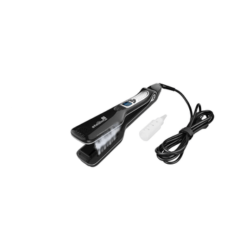 Piastra Capelli Vapore Colore Bianco Nero Ceramica Elettrodomestici Casa-INTERIOR DREAM DESIGN