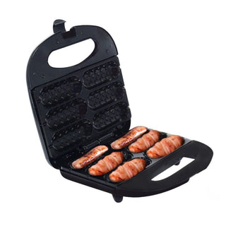 Piastra Elettrica Hot Dog Salsicce Cottura Veloce 220V - INTERIOR DREAM DESIGN