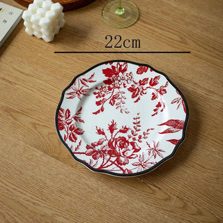 Piatti Materiale Ceramica Diverse Colorazioni Dimensioni Design Creativo Moderno Arredo Tavolo-INTERIOR DREAM DESIGN