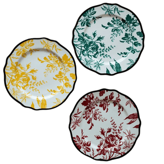 Piatti Materiale Ceramica Diverse Colorazioni Dimensioni Design Creativo Moderno Arredo Tavolo-INTERIOR DREAM DESIGN