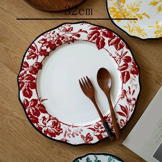 Piatti Materiale Ceramica Diverse Colorazioni Dimensioni Design Creativo Moderno Arredo Tavolo-INTERIOR DREAM DESIGN