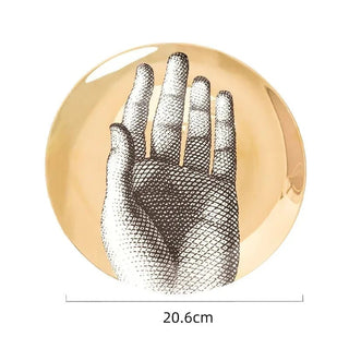 Piatti Materiale Ceramica Diversi Modelli Arredo Tavolo Stoviglie Piatti Design Moderno Creativo-INTERIOR DREAM DESIGN