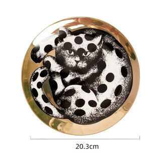 Piatti Materiale Ceramica Diversi Modelli Arredo Tavolo Stoviglie Piatti Design Moderno Creativo-INTERIOR DREAM DESIGN