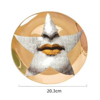 Piatti Materiale Ceramica Diversi Modelli Arredo Tavolo Stoviglie Piatti Design Moderno Creativo-INTERIOR DREAM DESIGN