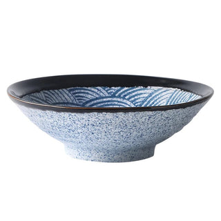 Piatto Materiale Ceramica Celeste Semplice Moderno Resistente Decorazione Tavola Arredo-INTERIOR DREAM DESIGN