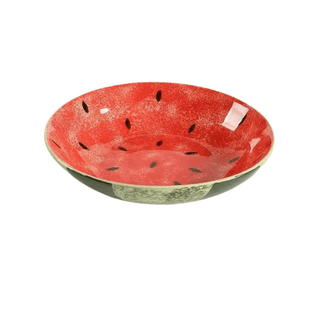 Piatto Vassoio Portata Cucina Forma Anguria Colore Rosso Diverse Dimensioni-INTERIOR DREAM DESIGN