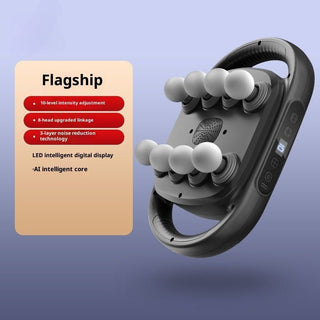 Pistola Massaggiante Corpo Rilascio Muscolare Profondo USB - INTERIOR DREAM DESIGN