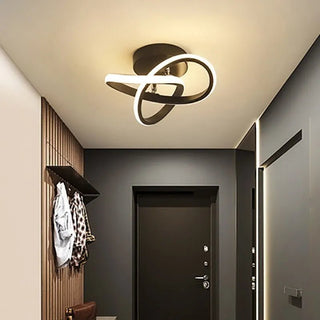 Plafoniera Lampada Soffitto LED Metallo Acrilico Luce Calda Fredda Interruttore Accessori Decorazione Arredamento Casa Illuminazione - INTERIOR DREAM DESIGN