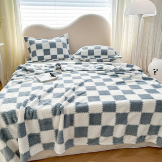 Plaid Coperta Adatta A Letto Divano Varie Dimensioni Vari Colori A Quadri Con Panda Calda Pratica Comoda - INTERIOR DREAM DESIGN