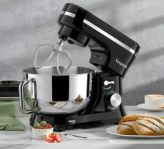 Planetaria Materiale Acciaio Testa Inclinabile Frullatore Elettrico Frusta Miscelatore Cucina Multifunzionale-INTERIOR DREAM DESIGN