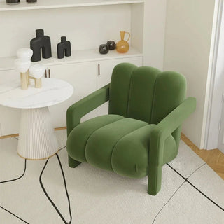 Poltrona Da Salotto In Vari Colori Viola Verde Bianca Marrone Comoda Design Casa Arredo Salotto - INTERIOR DREAM DESIGN