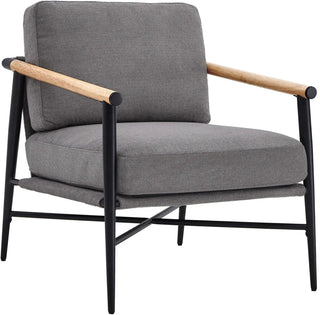 Poltrona Diversi Colori Tessuti Imbottitura Metallo Legno Beige Marrone Grigio-INTERIOR DREAM DESIGN