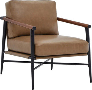 Poltrona Diversi Colori Tessuti Imbottitura Metallo Legno Beige Marrone Grigio-INTERIOR DREAM DESIGN